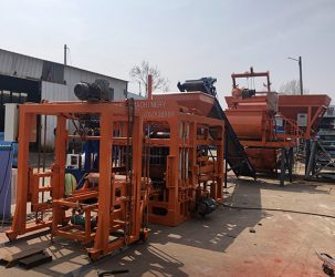 Fully Automatic High Quality Customized Siemens Motor Brick Making Machine QT4-15