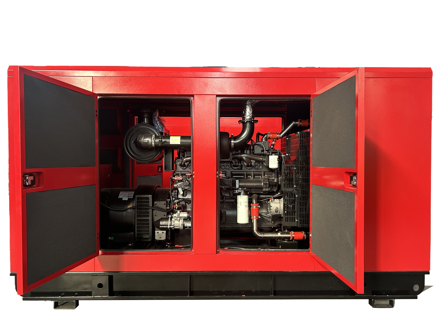 Silent diesel generator image